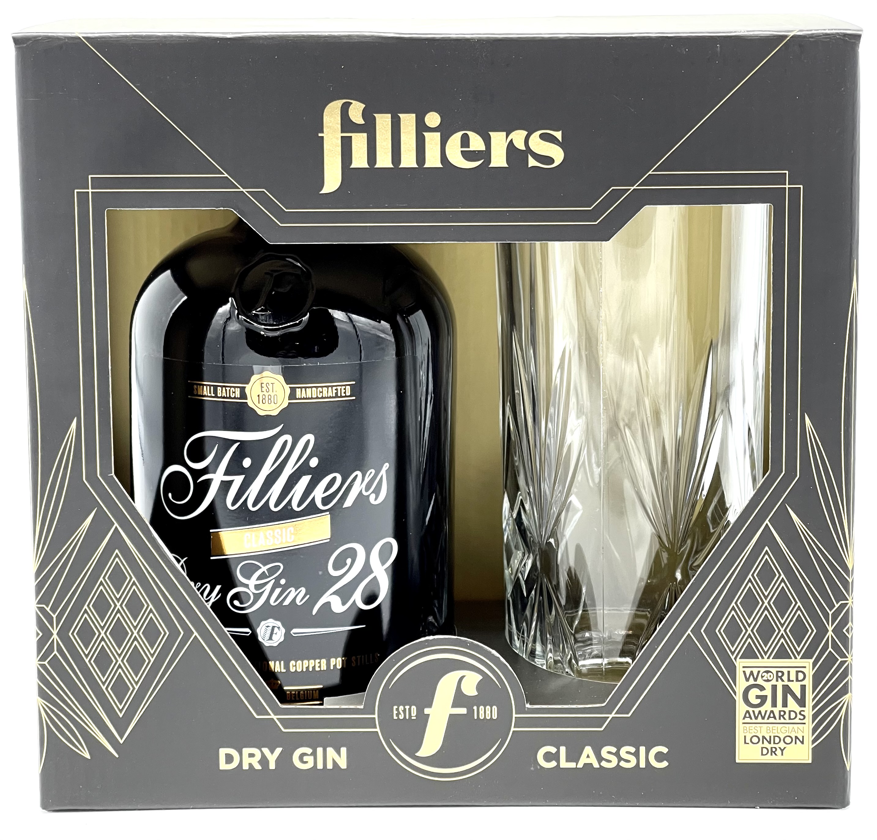 GIN FILLIERS DRY GIN 28 COFFRET